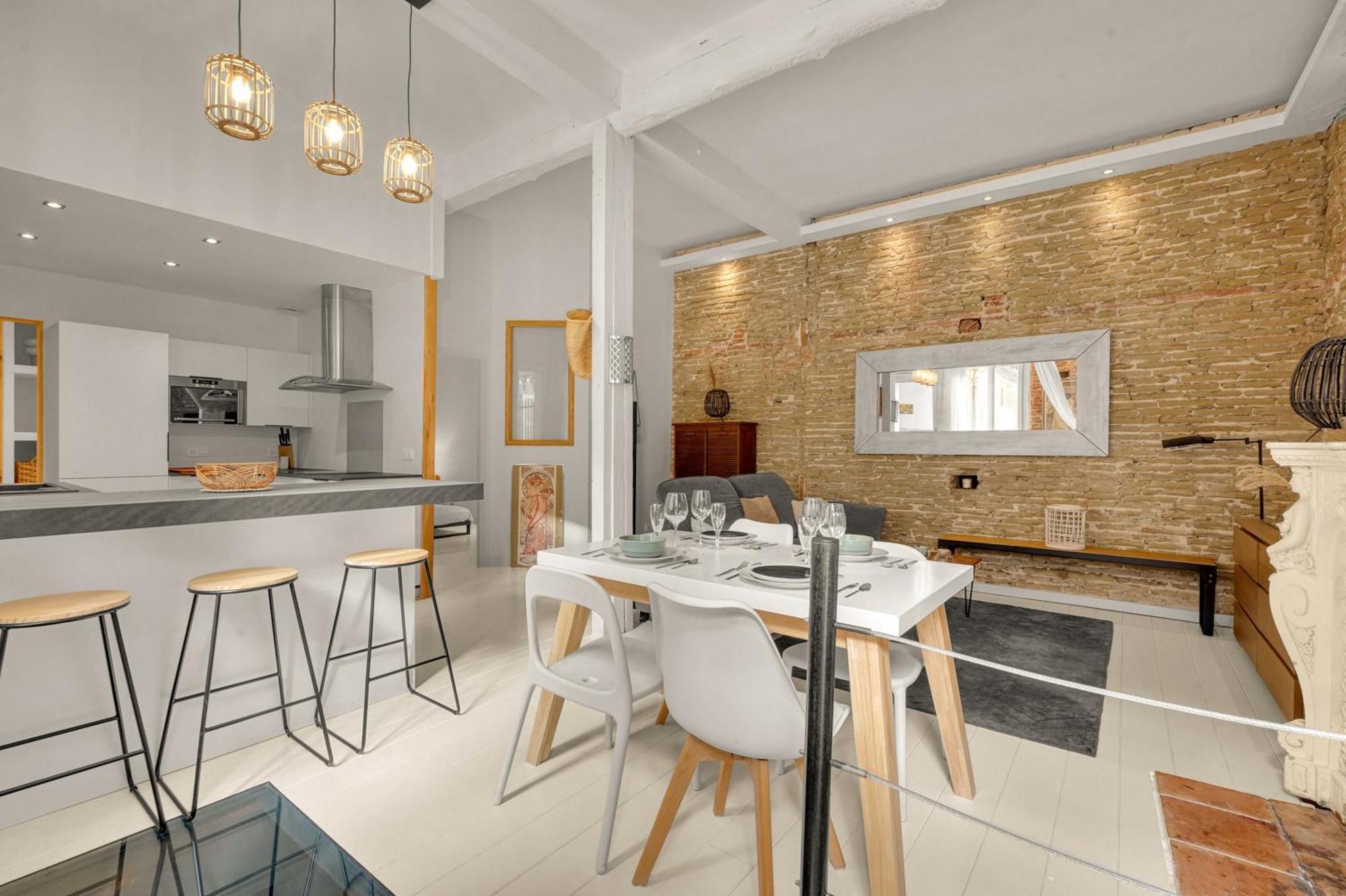 Le Cilaos - Superbe Appt En Centre Ville Toulouse Buitenkant foto