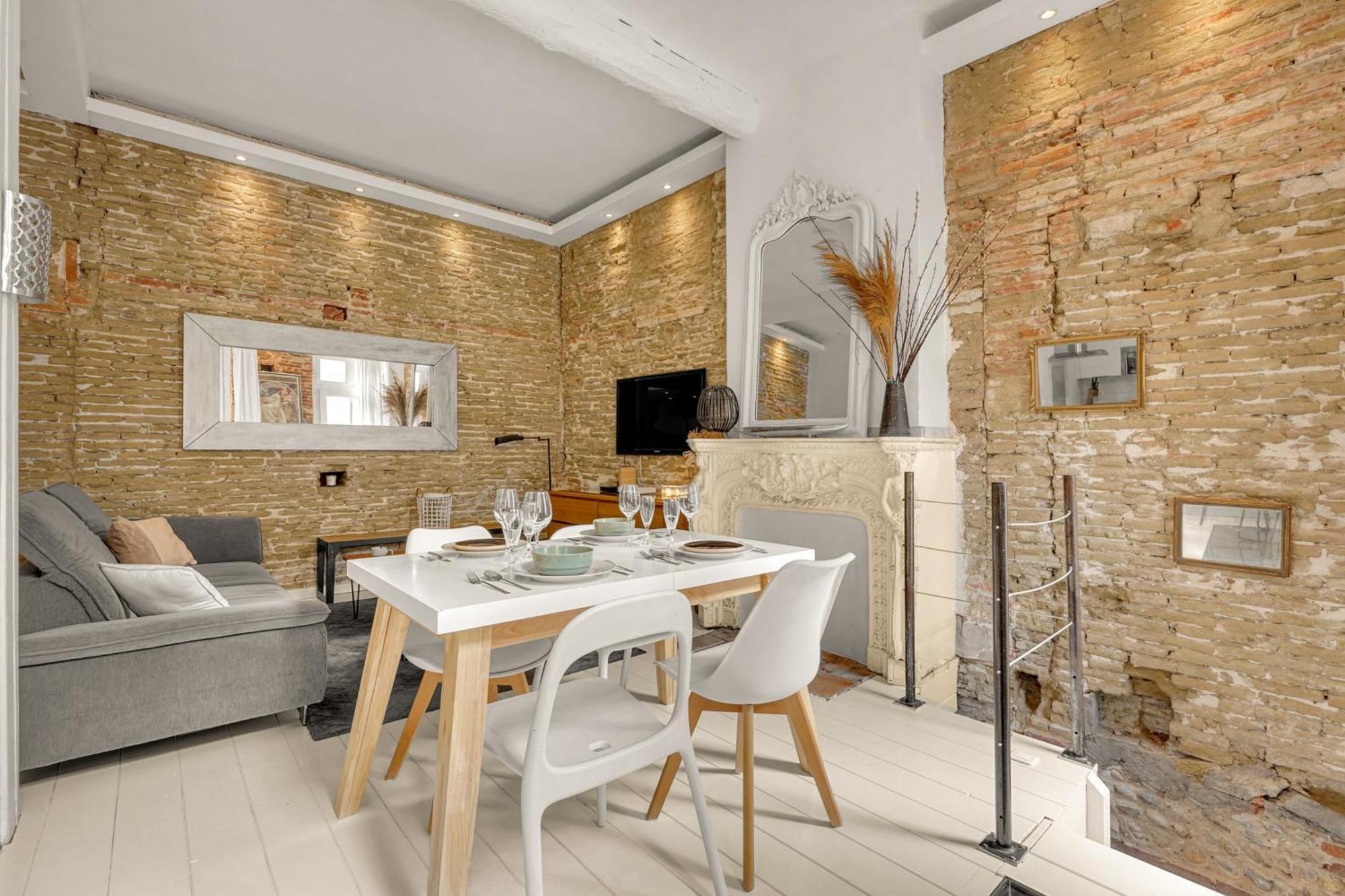 Le Cilaos - Superbe Appt En Centre Ville Toulouse Buitenkant foto